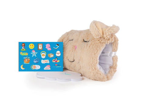 🐑 LAMBY Prayer Pillow Sleep Kit - Plush Lamb with Insert Notes, Stickers & Gift Box!  💛✨