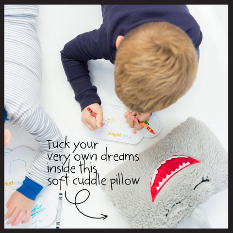 SHARKIE Dream Pillow Kit - I love ADVENTURE Dreams!🦈💙