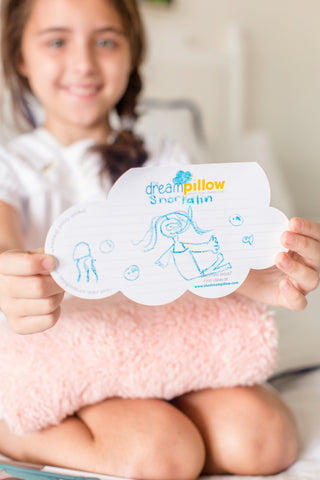 ORIGINAL DREAM PILLOW Kit - Cloud Plush with Storybook, Wish Notes & Gift Box