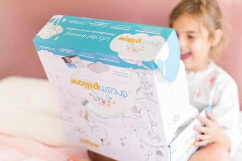 ORIGINAL DREAM PILLOW Kit - Cloud Plush with Storybook, Wish Notes & Gift Box